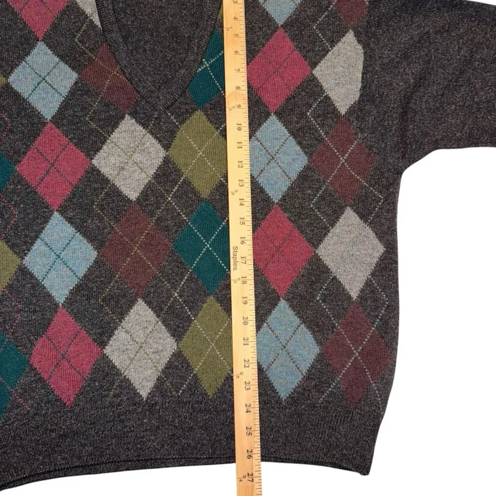 L.L.‎ Bean Ireland Lambswool Sweater Vintage Wool Crewneck large Academia preppy